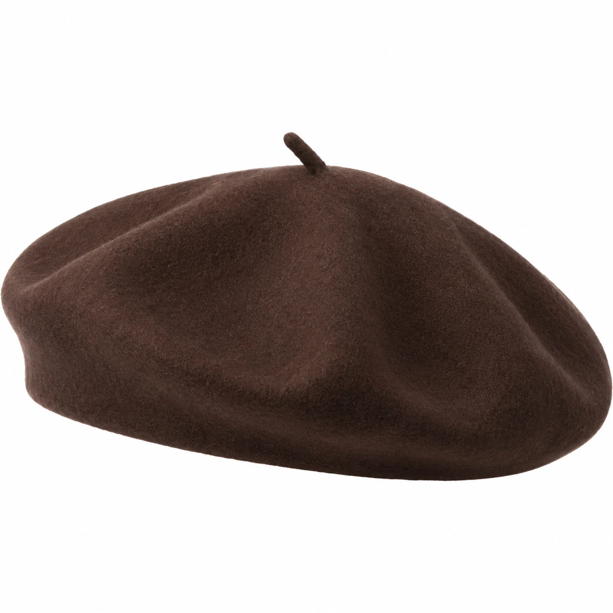 Béret Classique en Marron