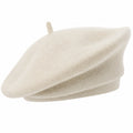 Béret classique écru pour adultes