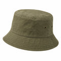 Chapeau Bob Unisexe Vert Olive Respirant