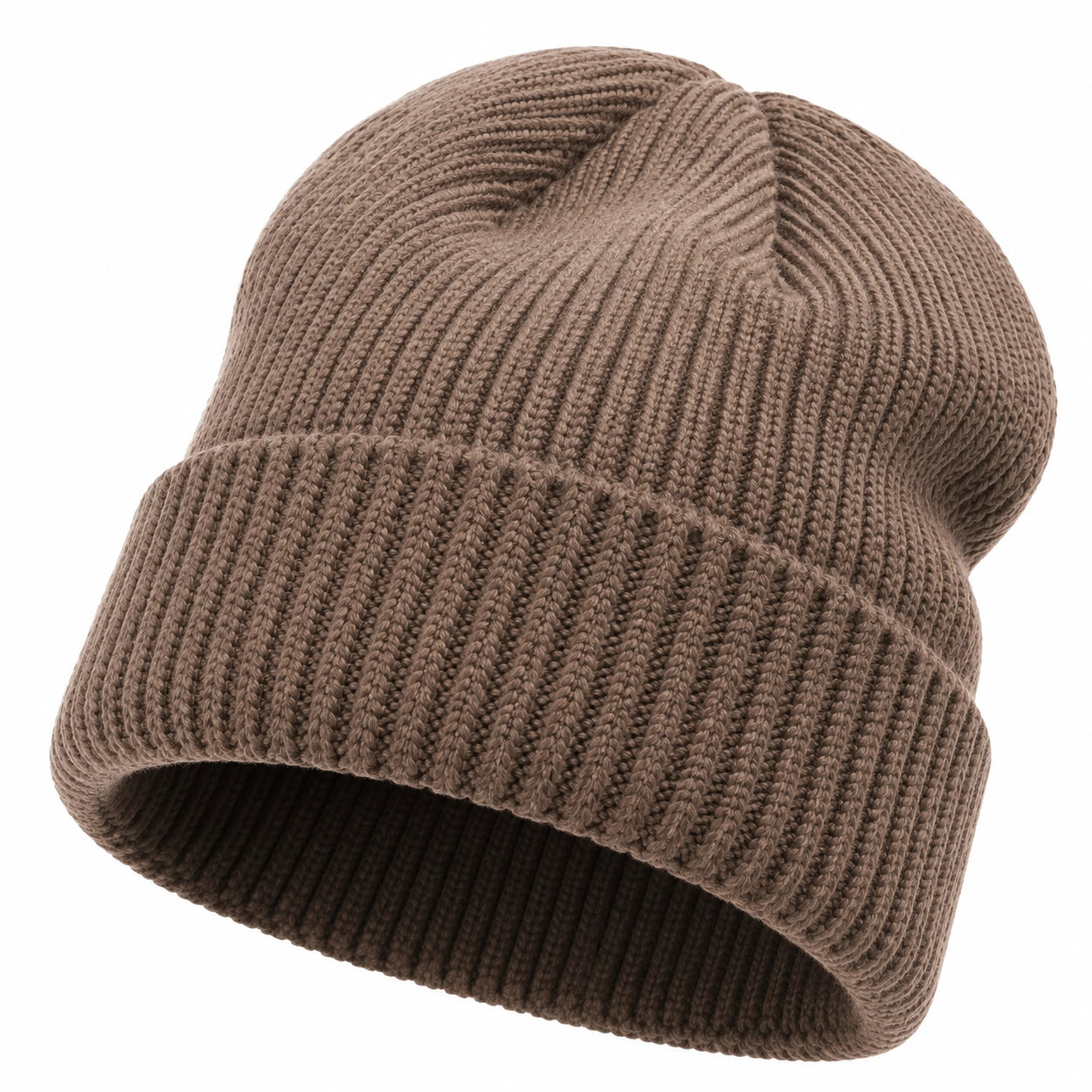 Bonnet en Tricot Unisexe Marron