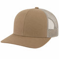 Casquette beige avec dos en filet respirant