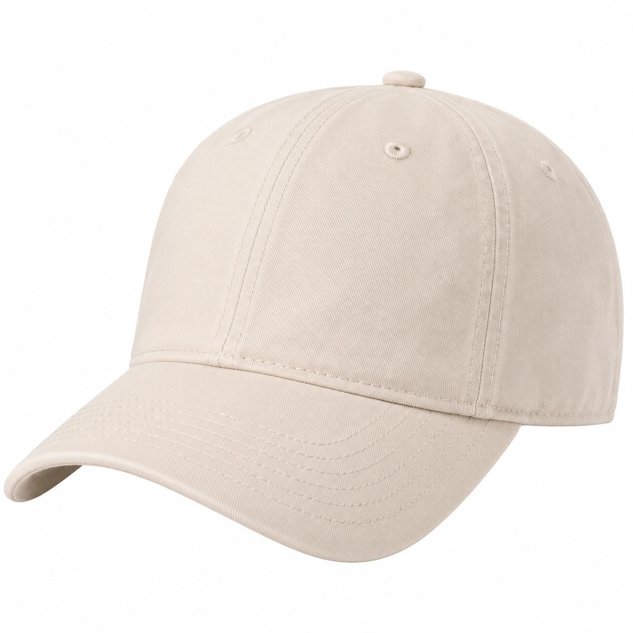 Casquette de Baseball Beige Ajustable