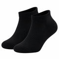 Chaussettes courtes respirantes unisexes noires