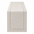 Chemin de Table Beige avec Broderie 180x30 cm